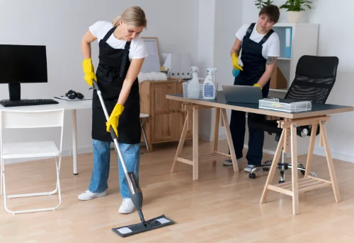 Nettoyage de bureau professionnel à Kuntzig
