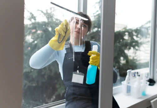 Nettoyage de vitres intérieures et extérieures à Kuntzig